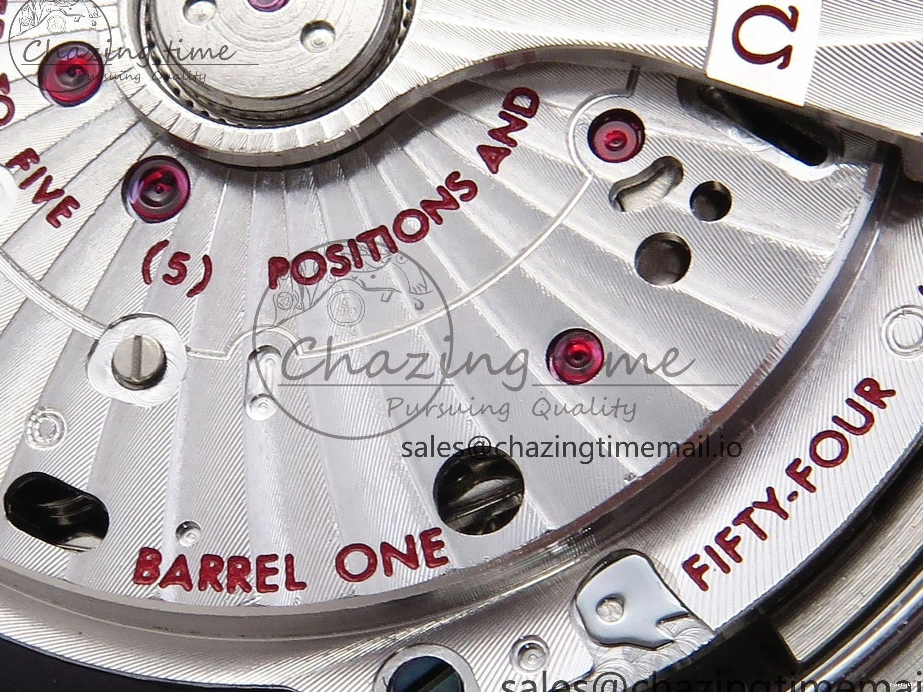 0507 Seamaster 300m Chrono SS YG OMF 1:1 Best Edition Blue Dial on SS YG Bracelet A Popular 7685